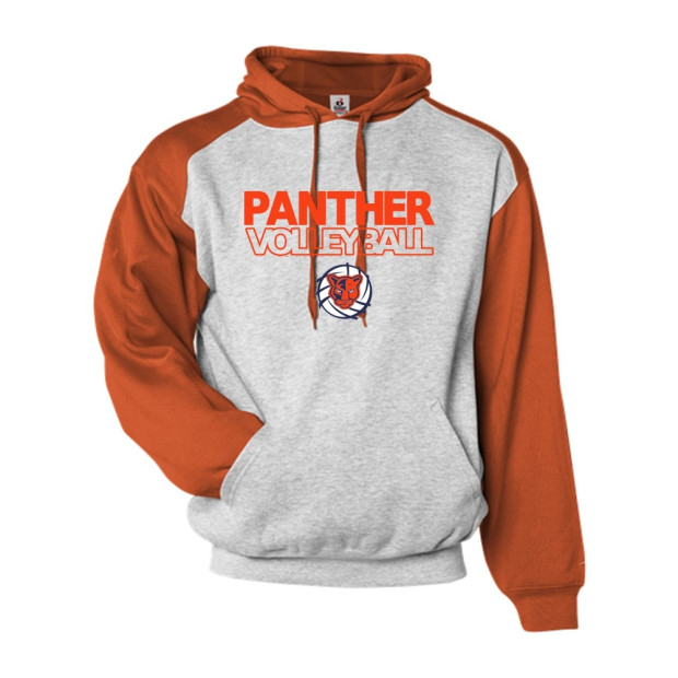 North Pitt Volleyball | Word Logo | Adult Athletic Fleece Sport Hood North Pitt Volleyball | Word Logo | Adult Athletic Fleece Sport Hood