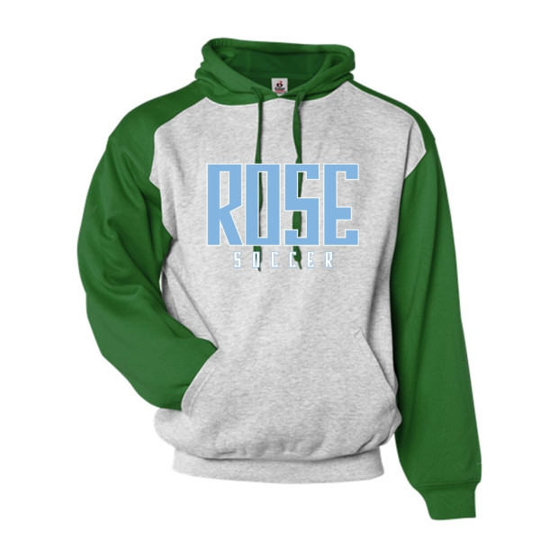 JH Rose Soccer | Adult Athletic Fleece Sport Hood | Word Logo JH Rose Soccer | Adult Athletic Fleece Sport Hood | Word Logo