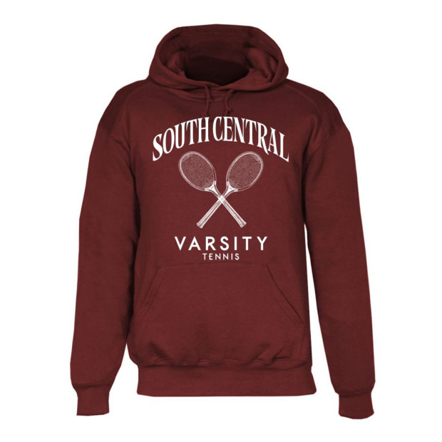 South Central Tennis | Crossed Rackets Logo | Performance Hoodie