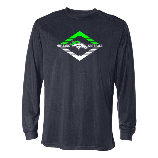 Hope Softball Hooded Performance T-Shirt | Diamond Logo Hope Softball Hooded Performance T-Shirt | Diamond Logo