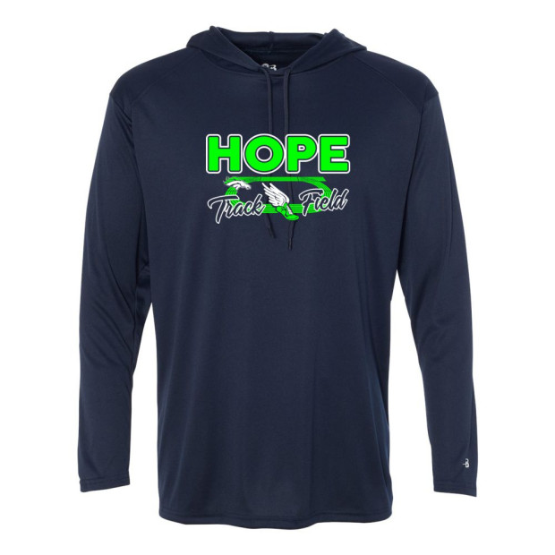 Hope Track & Field Hooded Performance T-Shirt | Multiple Styles Hope Track & Field Hooded Performance T-Shirt | Multiple Styles