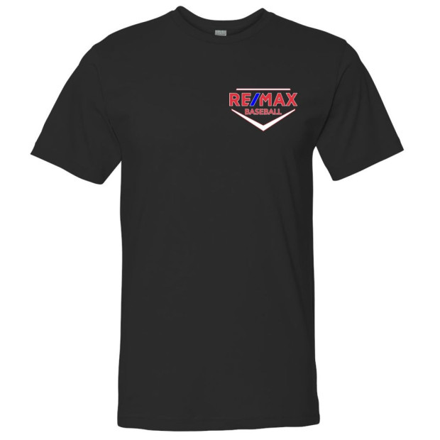 RE/MAX Baseball Cotton Tee | Multiple Colors | Small Logo RE/MAX Baseball Cotton Tee | Multiple Colors | Small Logo