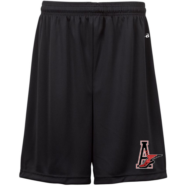 E B Aycock Track & Field / Cross Country Badger Black Solid Shorts E B Aycock Track & Field / Cross Country Badger Black Solid Shorts