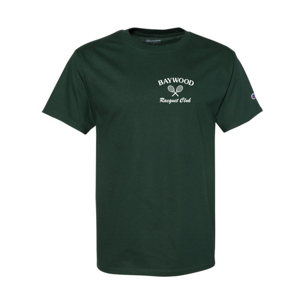 Baywood Racquet Club | Left Chest | Champion Short-Sleeve Tee Baywood Racquet Club | Left Chest | Champion Short-Sleeve Tee