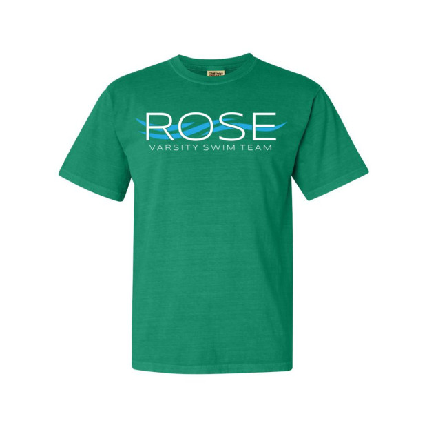 JH Rose Swimming | Rose Wave Logo | Short-Sleeve Comfort Colors JH Rose Swimming | Rose Wave Logo | Short-Sleeve Comfort Colors