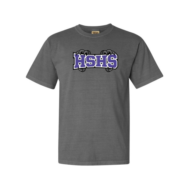 Holly Springs High School | Short-Sleeve Comfort Colors | HSHS Claw Design Holly Springs High School | Short-Sleeve Comfort Colors | HSHS Claw Design