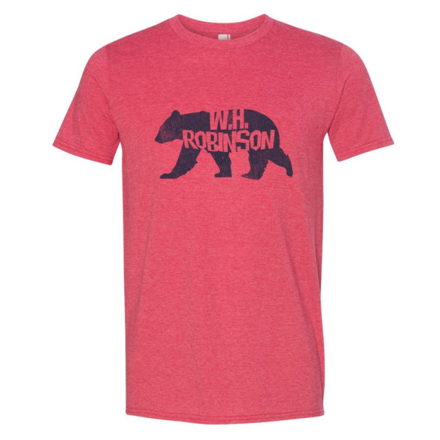WH Robinson Cotton Tee | Walking Bear Logo | Multiple Colors WH Robinson Cotton Tee | Walking Bear Logo | Multiple Colors