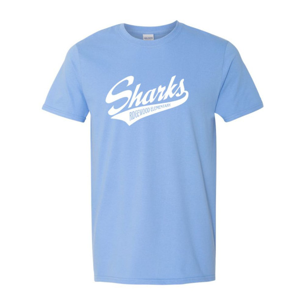 Ridgewood Elementary | Script Logo | Short-Sleeve Cotton Tee Ridgewood Elementary | Script Logo | Short-Sleeve Cotton Tee