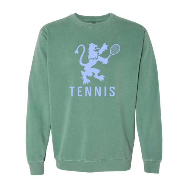 Rampant Tennis | Comfort Colors Crewneck Sweatshirt Rampant Tennis | Comfort Colors Crewneck Sweatshirt