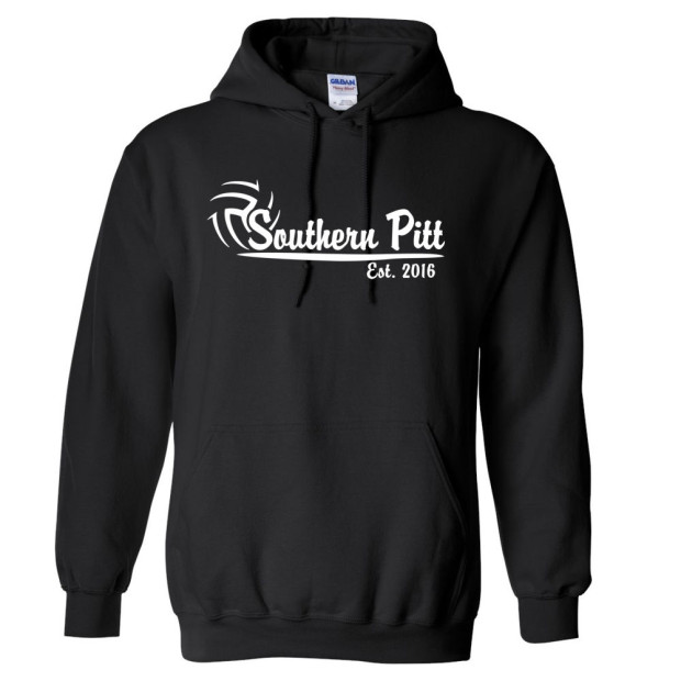 Southern Pitt Volleyball Cotton Hooded Sweatshirt | Multiple Colors Southern Pitt Volleyball Cotton Hooded Sweatshirt | Multiple Colors