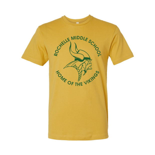 Rochelle Middle | Circle Design | Short-Sleeve Cotton Tee Rochelle Middle | Circle Design | Short-Sleeve Cotton Tee