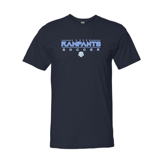 JH Rose Soccer Cotton Tee | Rampants Soccer | Multiple Colors