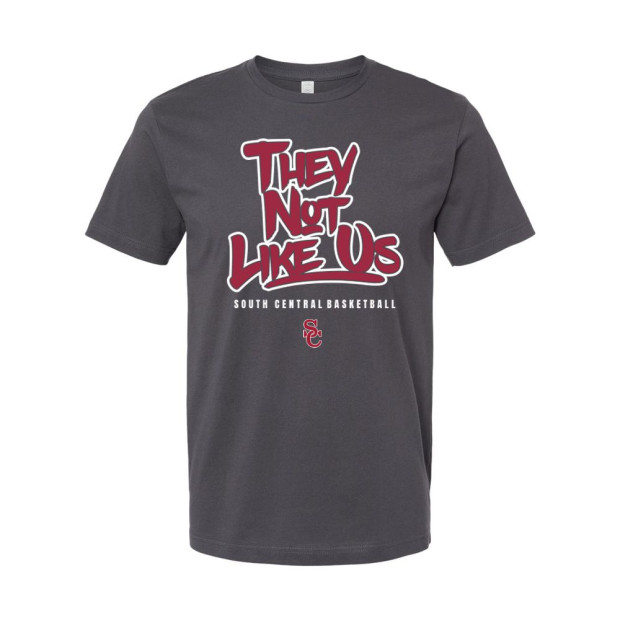 South Central Basketball | Not Like Us Logo | Cotton Tee South Central Basketball | Not Like Us Logo | Cotton Tee