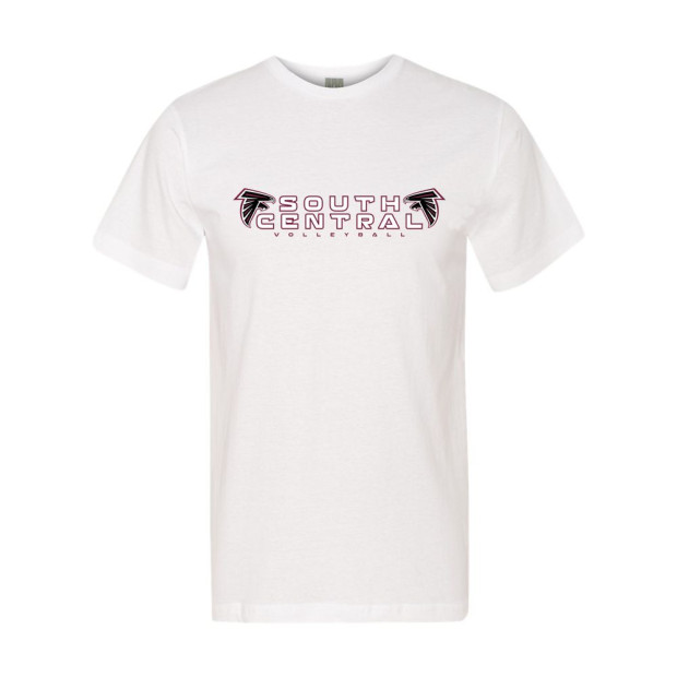 South Central Volleyball | Cotton Tee | SC Word Design | Multiple Colors
