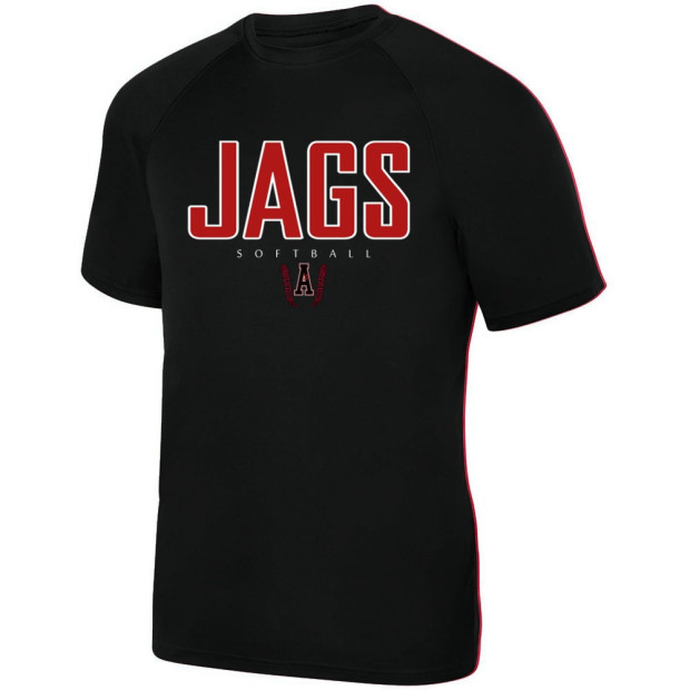 E B Aycock Softball Short-Sleeve Performance Tee | Jags Logo | Multiple Colors E B Aycock Softball Short-Sleeve Performance Tee | Jags Logo | Multiple Colors