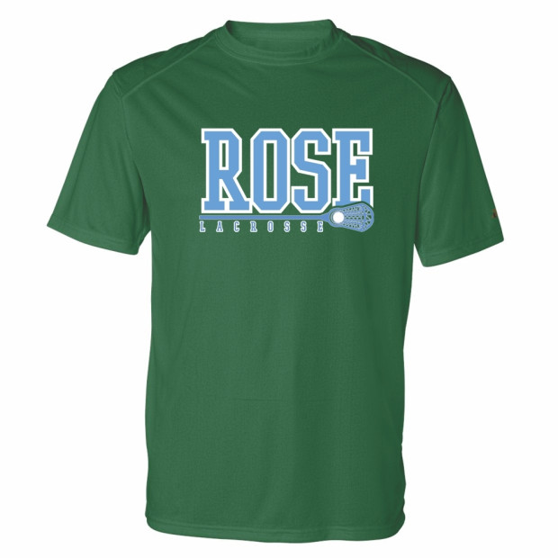 JH Rose Lacrosse Short-Sleeve Performance Tee | Word Logo | Multiple Colors