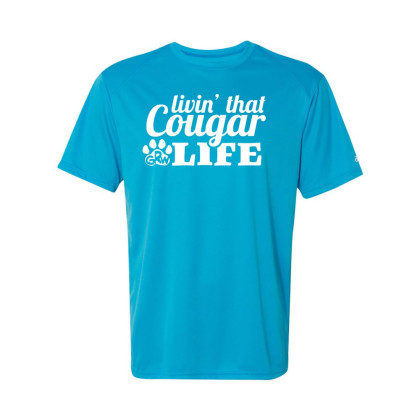 GR Whitfield | Cougar Life | Performance Tee | Multiple Colors