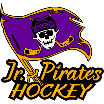 Jr. Pirates Hockey Decal