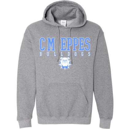 CM Eppes Bulldogs Cotton Hooded Sweatshirt
