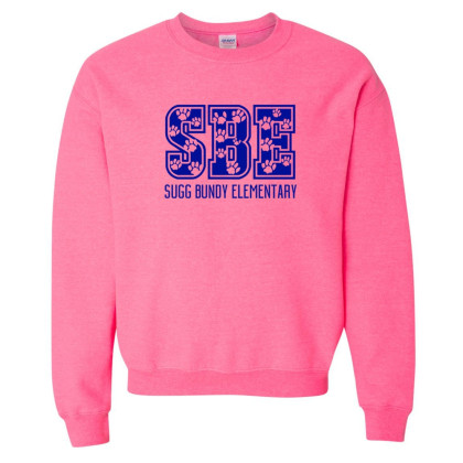 Sugg Bundy Elementary Sweatshirt | SBE Paws | Multiple Colors