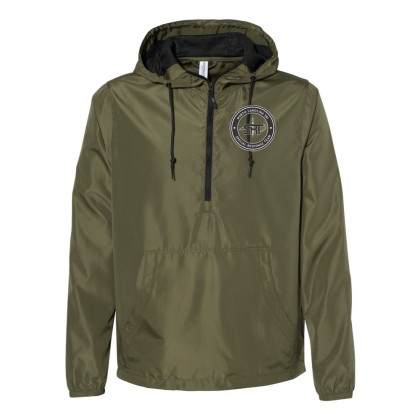 SRT | Lightweight Quarter-Zip Windbreaker Pullover Jacket