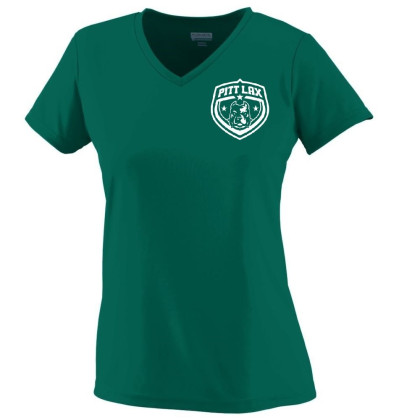 Pitt County Lacrosse Ladies V-Neck Performance Tee