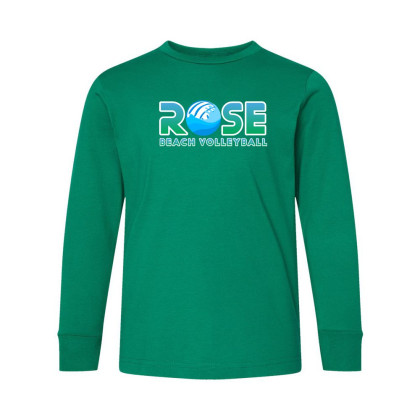 Rose Beach | Long-Sleeve Cotton Tee