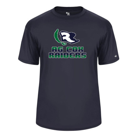 AG Cox Middle | Performance T-Shirt | Pixel Flag