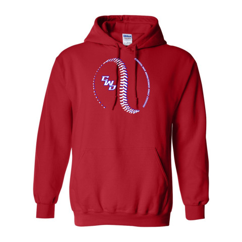 CWD | Stitching Logo | Cotton Hooded Sweatshirt