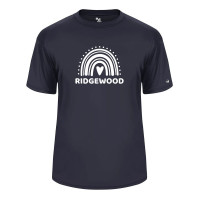 Ridgewood Elementary | Rainbow Logo | Short-Sleeve Performance Tee