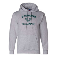 Baywood Racquet Club | Full Front | Champion - Powerblend Hooded Sweatshirt