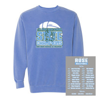 JH JH Rose Volleyball State Champions | Rampant State | Comfort Colors - Garment-Dyed Sweatshirt