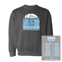 JH JH Rose Volleyball State Champions | Rampant State | Comfort Colors - Garment-Dyed Sweatshirt