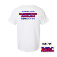 Darnestown Swim Team | Anniversary Logo | Short-Sleeve Comfort Colors