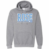 JH Rose Lacrosse | Cotton Hooded Sweatshirt | Word Logo | Multiple Colors