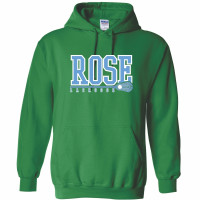 JH Rose Lacrosse | Cotton Hooded Sweatshirt | Word Logo | Multiple Colors