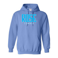 JH Rose Tennis | Word Logo | Cotton Hooded Sweatshirt