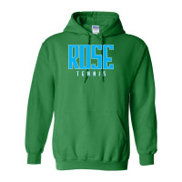 JH Rose Tennis | Word Logo | Cotton Hooded Sweatshirt