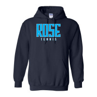 JH Rose Tennis | Word Logo | Cotton Hooded Sweatshirt