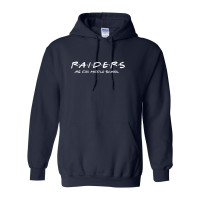 AG Cox Middle | Cotton Hooded Sweatshirt | Friends Design