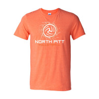 North Pitt Volleyball | Spark Logo | Cotton T-Shirt | Multiple Colors | Sizes for Whole Family