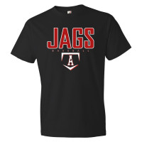 E B Aycock Baseball Cotton Tee | Jags Logo | Multiple Colors