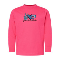 Ridgewood Elementary School | Peace, Love, Sharks | Long-Sleeve Tee