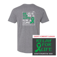 Wintergreen Relay for Life | Short-Sleeve Cotton Tee | ORDER DEADLINE 3/15
