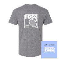 JH Rose Tennis | Retro Logo | Cotton Tee | Multiple Colors