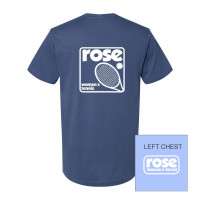 JH Rose Tennis | Retro Logo | Cotton Tee | Multiple Colors