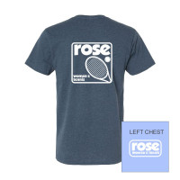 JH Rose Tennis | Retro Logo | Cotton Tee | Multiple Colors