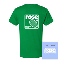JH Rose Tennis | Retro Logo | Cotton Tee | Multiple Colors