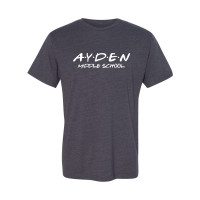 Ayden Middle | Ayden Friends Logo | Cotton T-Shirt | Multiple Colors