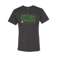 Ayden-Grifton Volleyball | Charger Word Logo | Cotton Tee